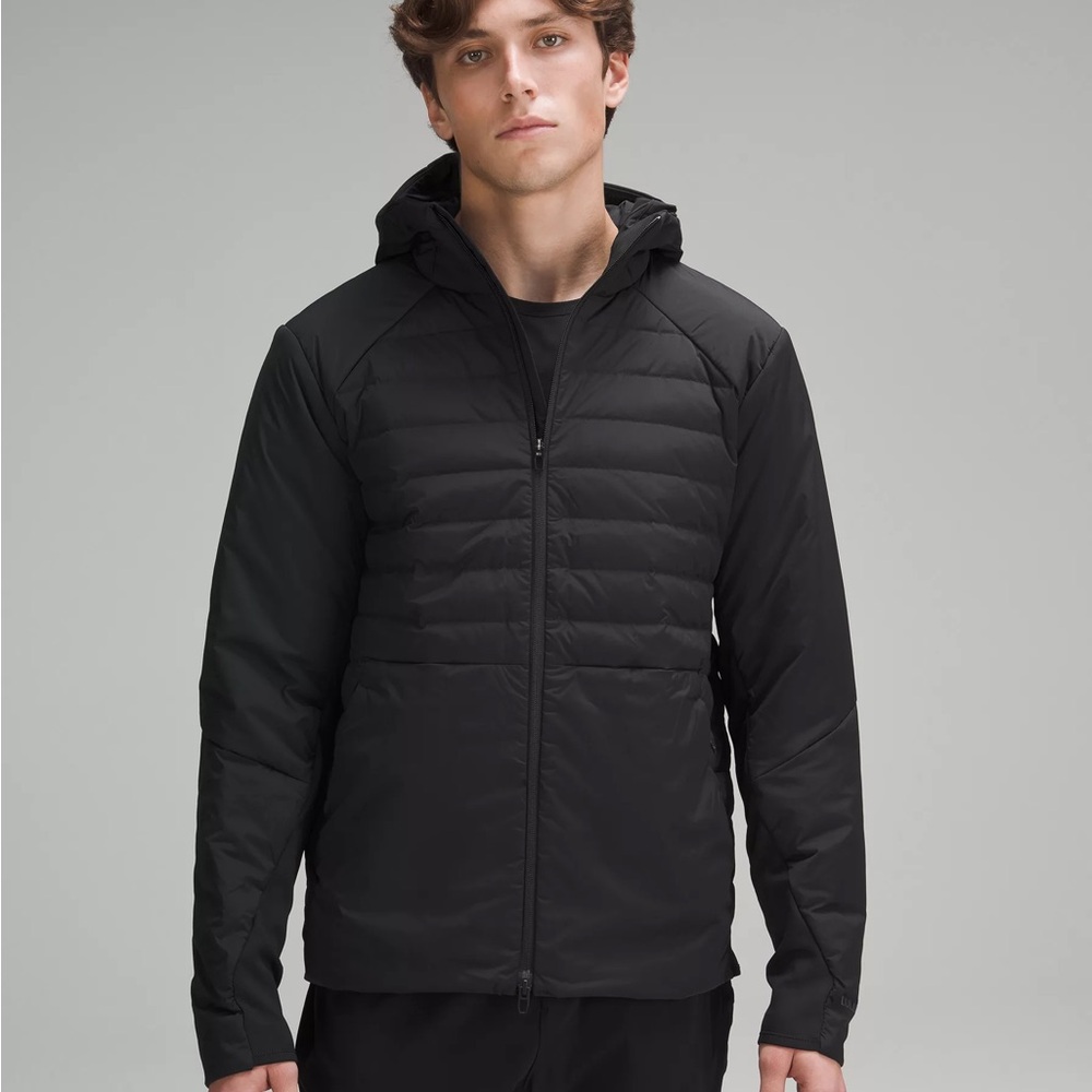 lululemon athletica size small
Men's Black Puffer Jacket Down for it All